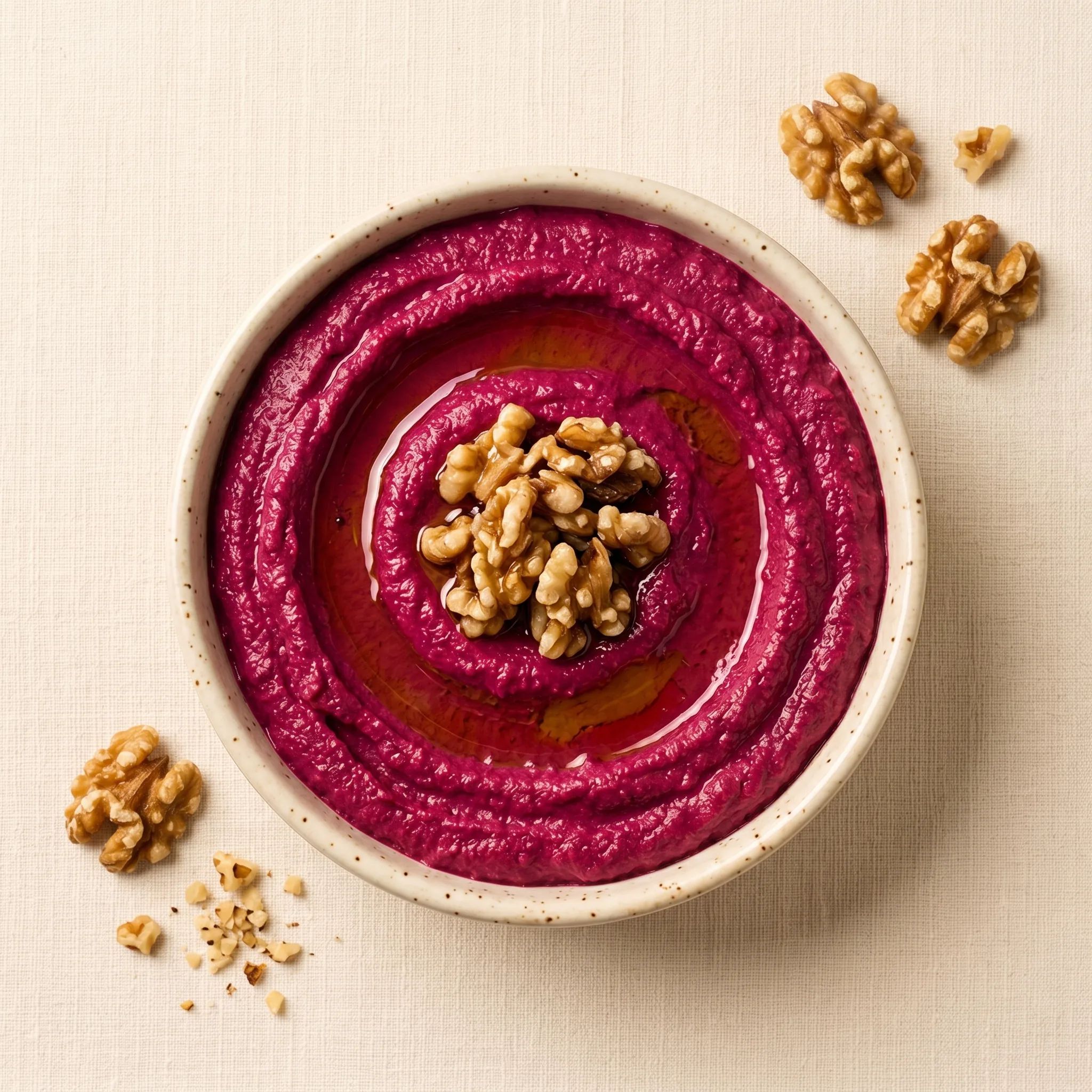 Beetroot & Walnuts Hummus