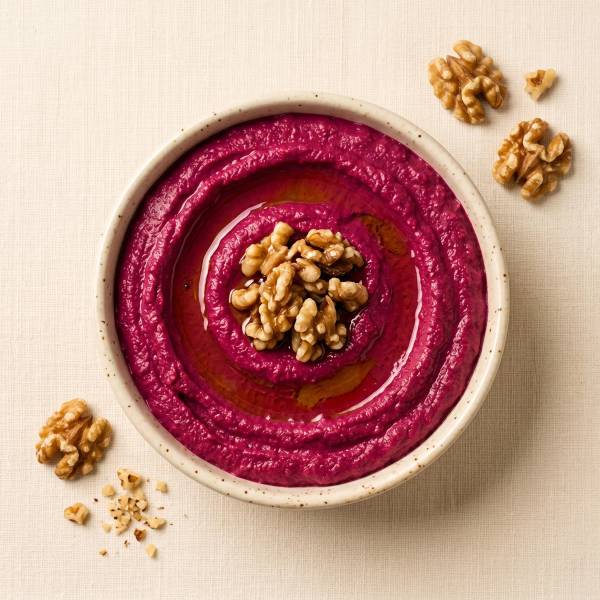 Beetroot & Walnuts Hummus