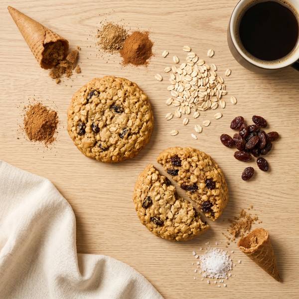 Cozy Oat Cookie — Oatmeal & Raisin Cookie